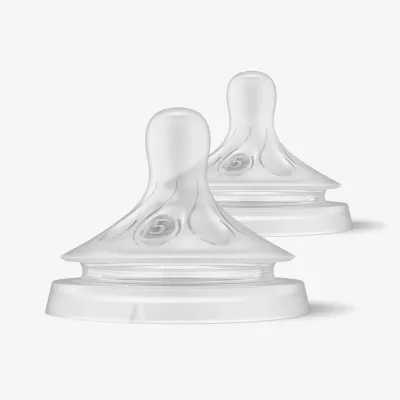 Соски Philips AVENT 2x Natural быстрый поток, 5 капель, 6m+