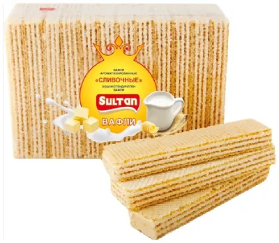 SULTAN вафли сливочные 400 г