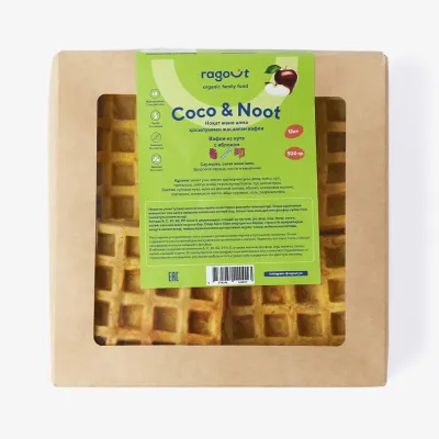 Вафли Ragout из нута с яблоком, 500 г
