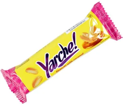 Яшкино Yarche! Peanuts and Caramel шоколадный батончик молочный 50 г