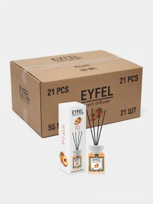 Ароматический диффузор EYFEL «Персик» (Peach), 55 мл