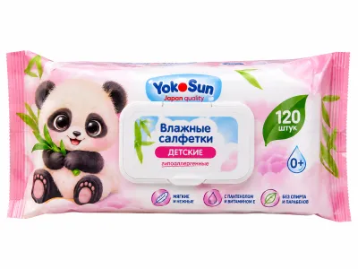 Влажные салфетки YokoSun