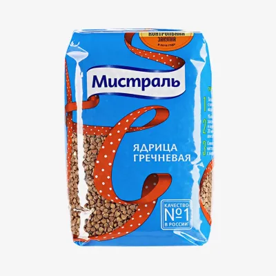 Гречка Мистраль ядрица, 2 кг