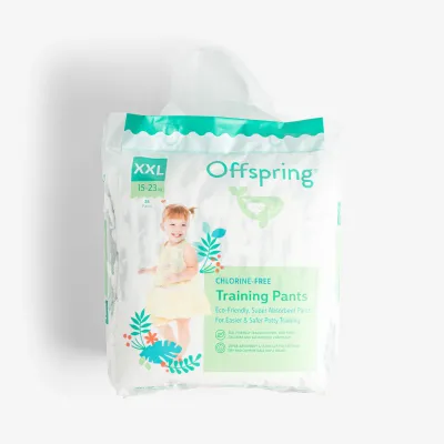  Трусики-подгузники Offspring Тропики, XXL 15-23 кг, 24 шт