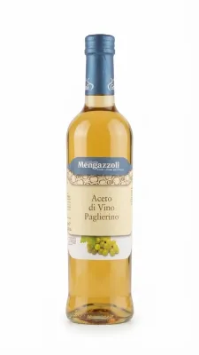 БЕЛЫЙ ВИННЫЙ УКСУС MENGAZZOLI ACETO DI VINO PAGLIERINO (0,5 Л)