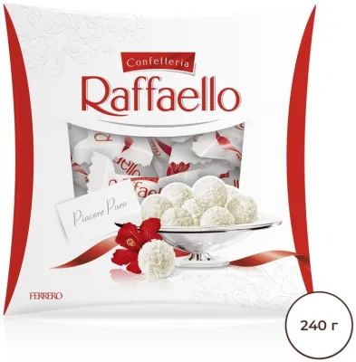 Конфеты ореховые Ferrero Raffaello 240 г