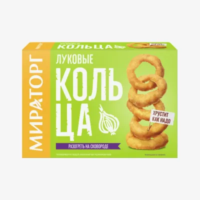 Кольца Мираторг луковые, 250 г