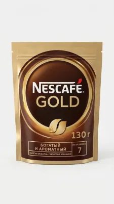 КОФЕ РАСТВОРИМЫЙ NESCAFÉ GOLD (130 Г)