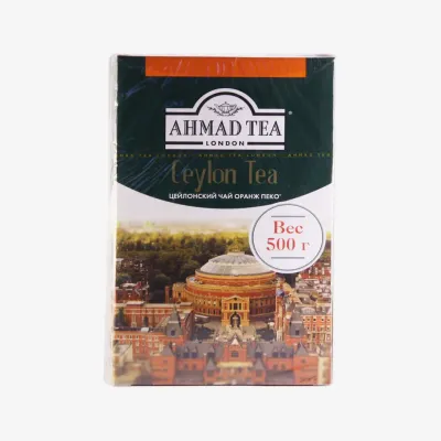 Чай Ahmad Tea оранж пеко цейлонский черный 500г