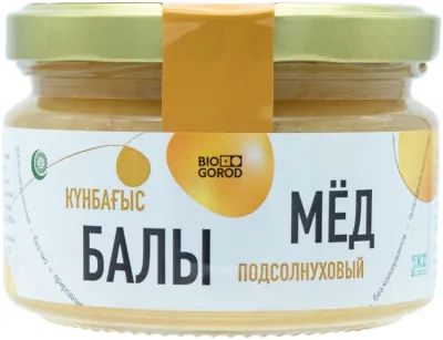 Biogorod мед подсолнечный 350 г