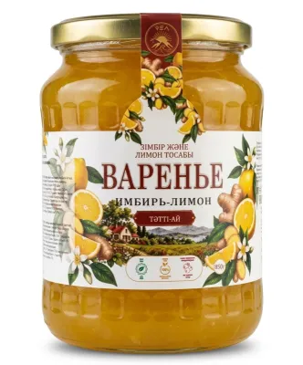 Варенье «Имбирь-лимон» «Тәтті-Ай» 850 г 