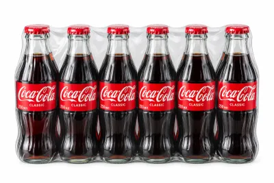 Coca-Cola Classic 250 мл × 24 шт. (стеклянные бутылки)