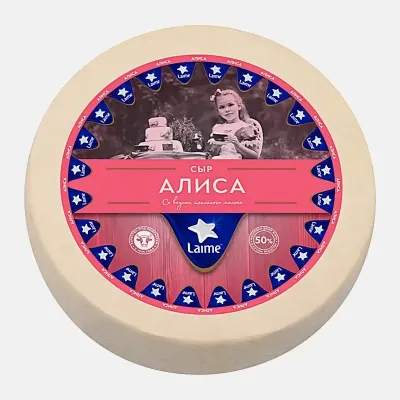 Сыр "Алиса" полутвердый