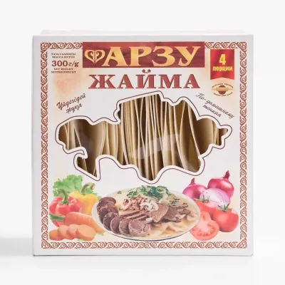 Жайма Арзу сочни для бешбармака, 300 г