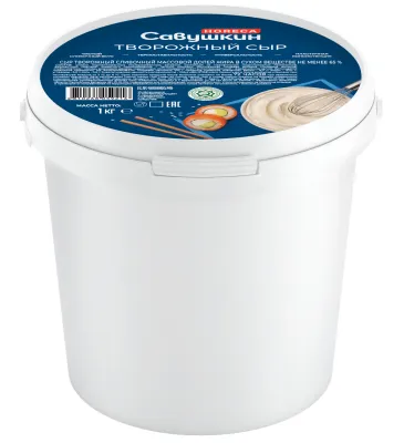 Товорожный сыр "Савушкин продукт" 1кг