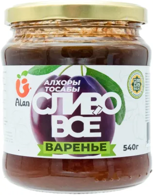Alan варенье слива 540 г