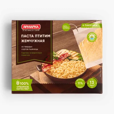 Паста Ярмарка птитим жемчужная 250 г