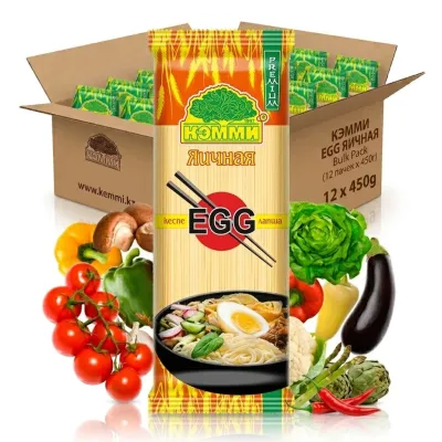 Лапша "Кэмми яичная", коробка 30шт