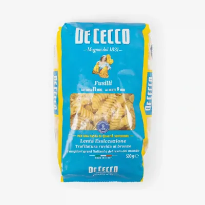 Макароны De Cecco Fusilli 34, 500 г
