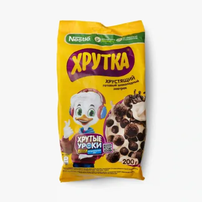 Готовый завтрак Хрутка шоколадный, 200 г
