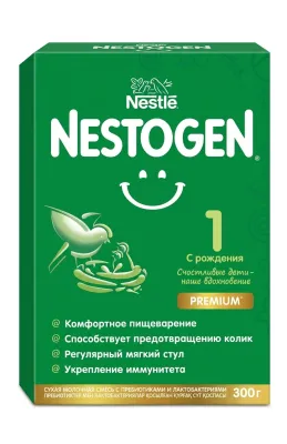 Детская молочная смесь Nestogen 1, с рождения, 300 г