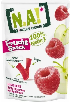NA! Nature Addicts пастила Fruit Sticks малина 35 г