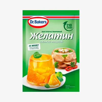 Желатин Dr.Bakers говяжий пищевой 20 г
