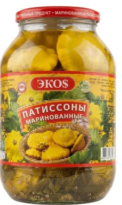 Маринованные патиссоны 2л
