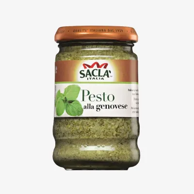 Соус Sacla Pesto alla Genovese с базиликом 190 г