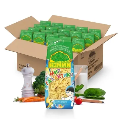 Макароны "Кэмми мир галактики" Детские, коробка 24шт