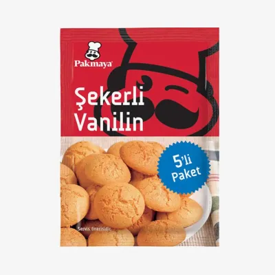 Ванилин Pakmaya сахарный, 5 штук по 5 г