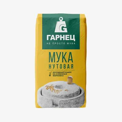 Мука Гарнец нутовая 400 г