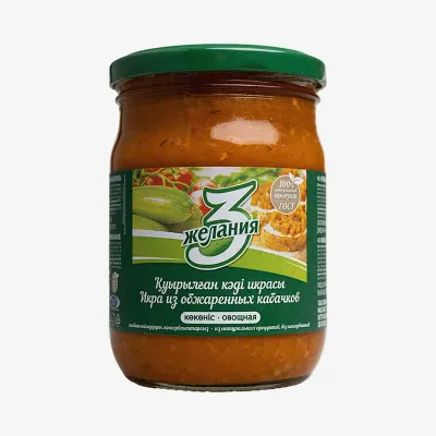 Икра 3 Желания из кабачков 510 г