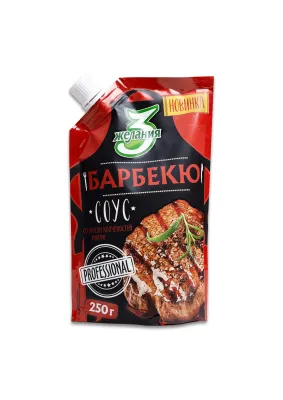 Соус 3 Желания барбекю дой пак, 250 г