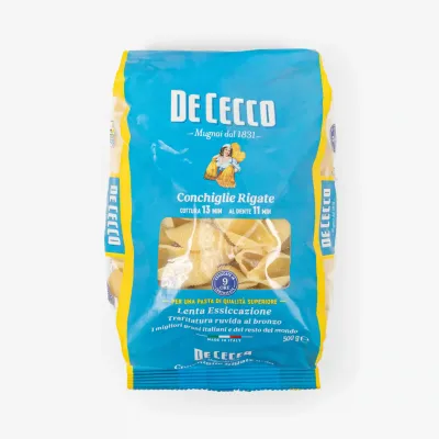 Макароны De Cecco Conchiglie Rigate 500 г