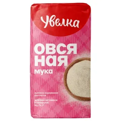 Мука Увелка овсяная 450 г