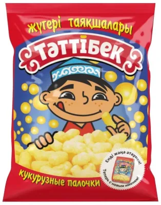 Сластена кукурузные палочки Тәттібек 250 г