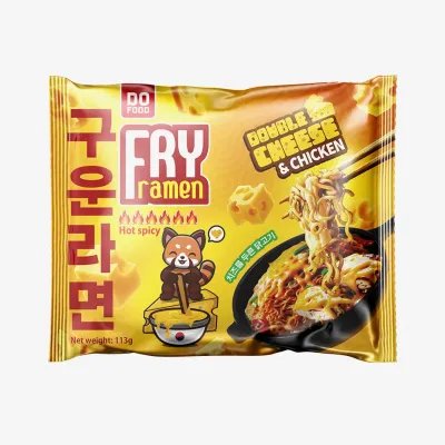 Лапша Do Ramen жареная двойная сыр с курицей 113 г