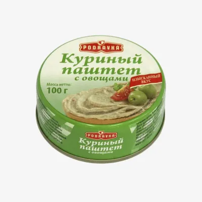Паштет Podravka куриный с овощами 100 г
