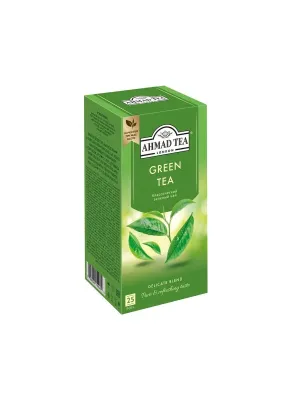 AHMAD TEA Green Tea 25 пакетиков 50гр