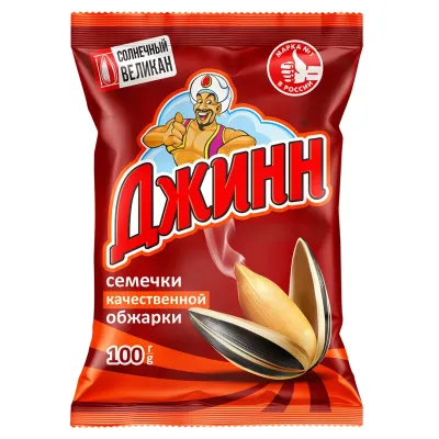 Семечки Джинн Солнечный великан 100 г