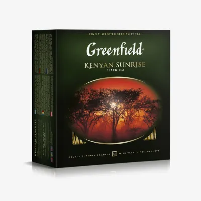 Чай черный Greenfield Kenyan Sunrise 100 пакетиков
