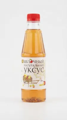 НАТУРАЛЬНЫЙ ЯБЛОЧНЫЙ УКСУС 6% 0,25мл