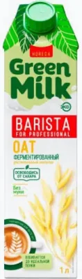 Растительное молоко "Green Milk" овсяное