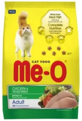 Корм Me-O для взрослых курица, овощи 10кг