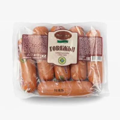 Сардельки Bizhan говяжьи 500 г