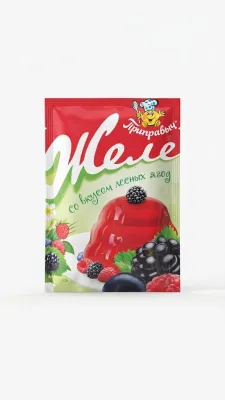 Желе со вкусом лесных ягод