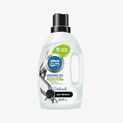 Гель Alles GUT для деликатной стирки черных и темных тканей Eco, 1 л