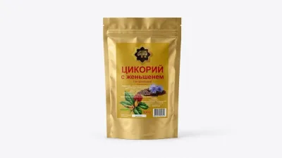 Цикорий с Женьшенем 100гр