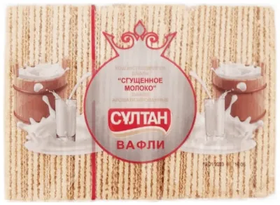 Султан вафли сгущенное молоко 400 г